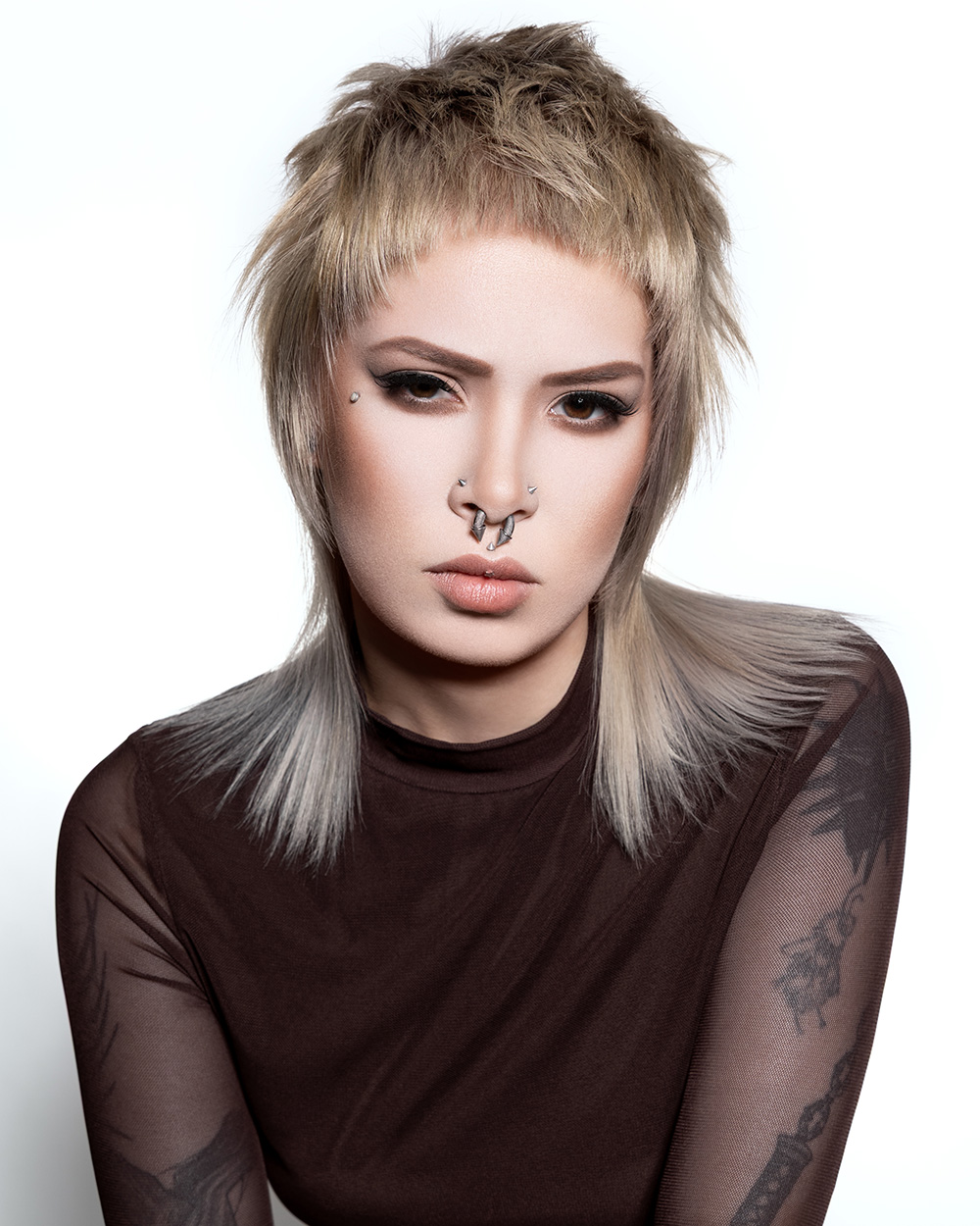 Mushroom Blonde Mullet - Ross Charles - BHA North Eastern Hairdresser of the Year 2026 Finalist Collection